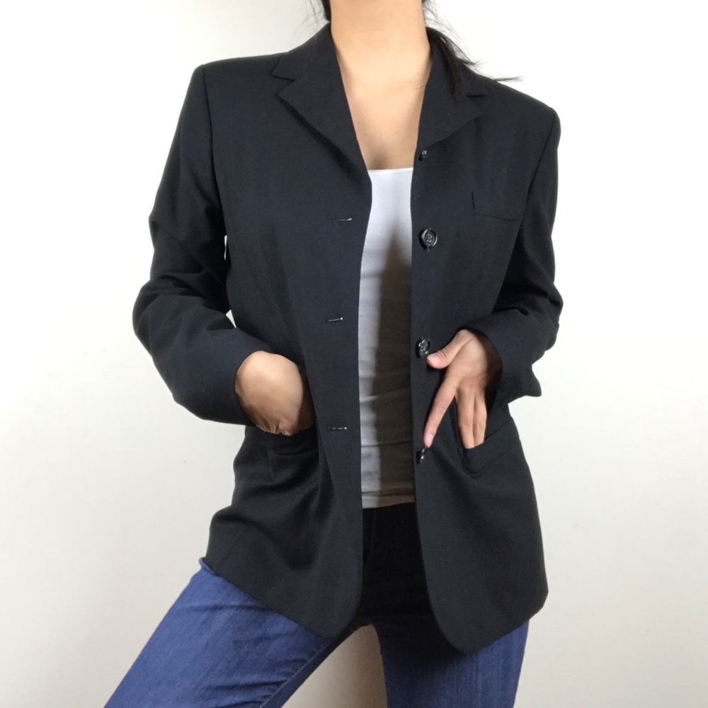 Black Banana Republic wool blazer! - Picture 4 of 8